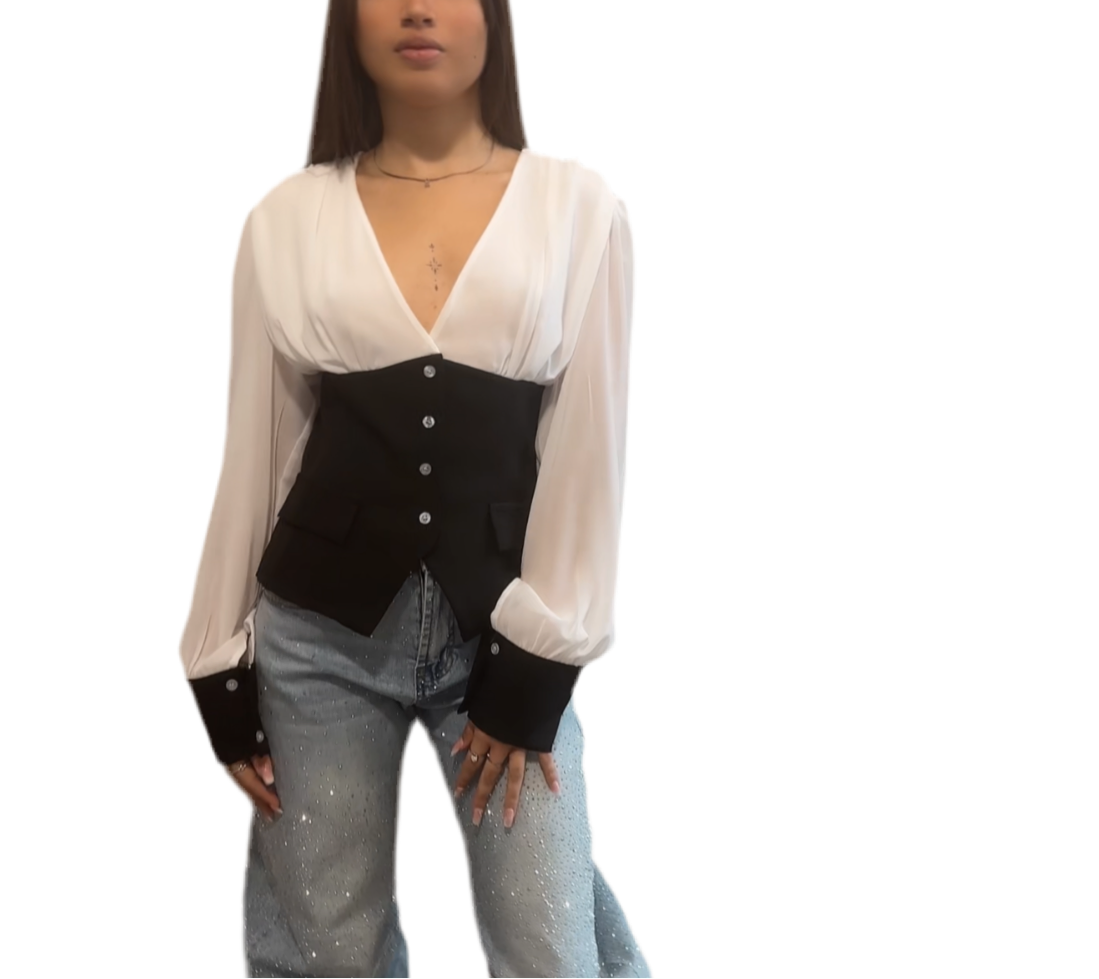 Camicia alba