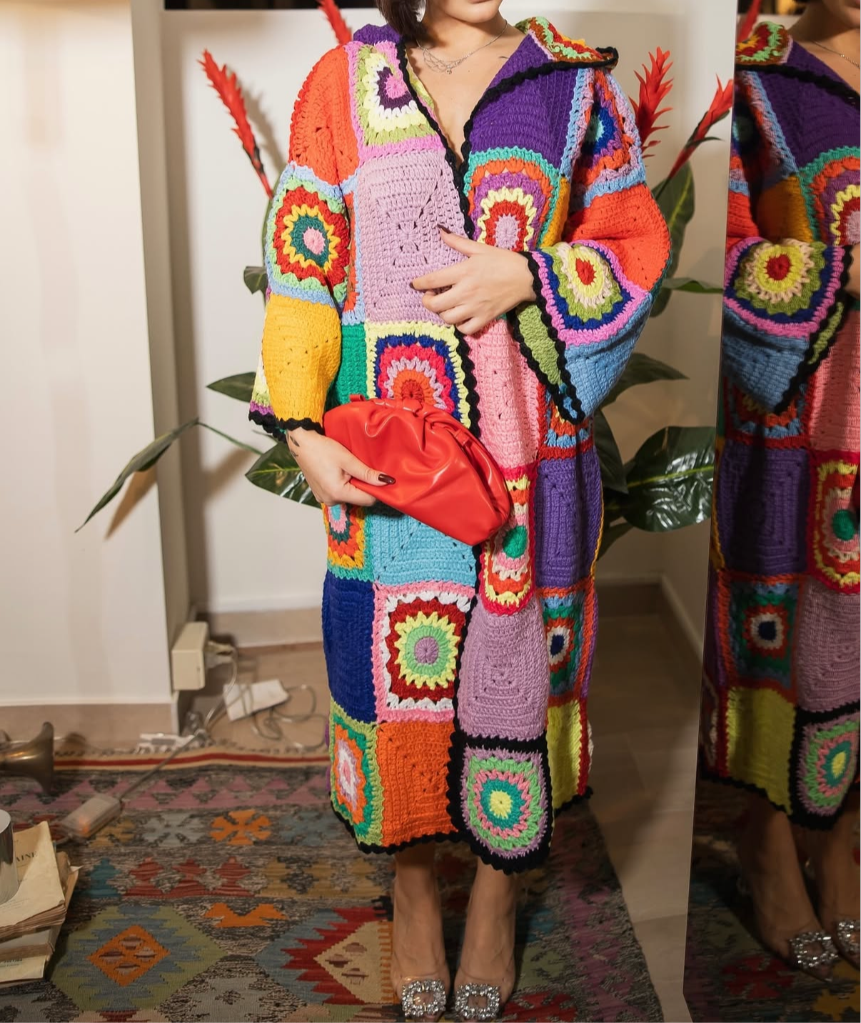 Cardigan multicolor