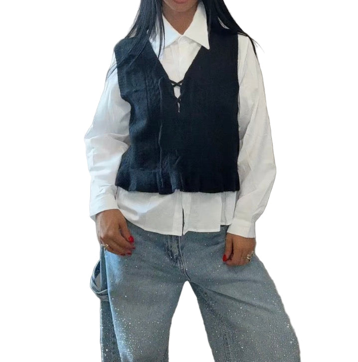 Camicia+cardigan nik
