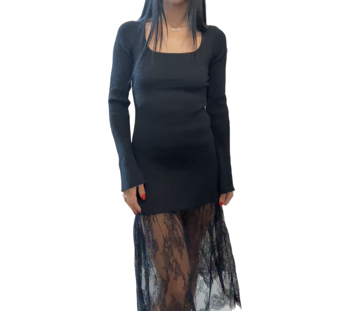 Vestito pizzo